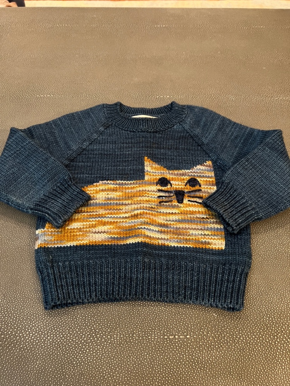 OG Misha And Puff Blue Smoke Cat Sweater